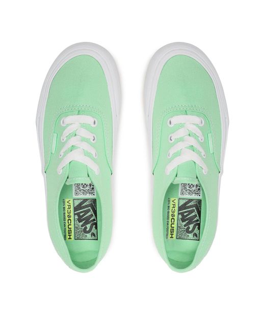 Vans Green Sneakers Aus Stoff Authentic Vr3 Vn0005Udblz1 Grün