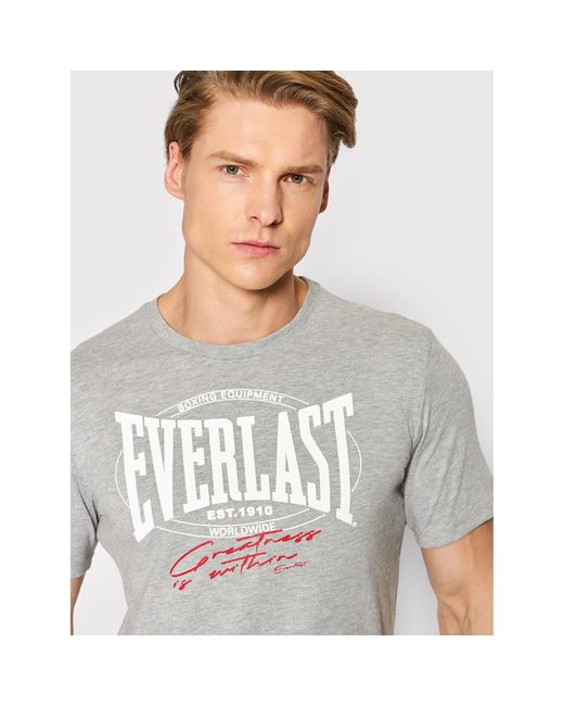 Everlast T-Shirt 894121-60 Regular Fit in Gray für Herren