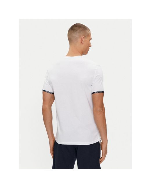Emporio Armani T-Shirt 110853 4R755 00010 Weiß Slim Fit in White für Herren