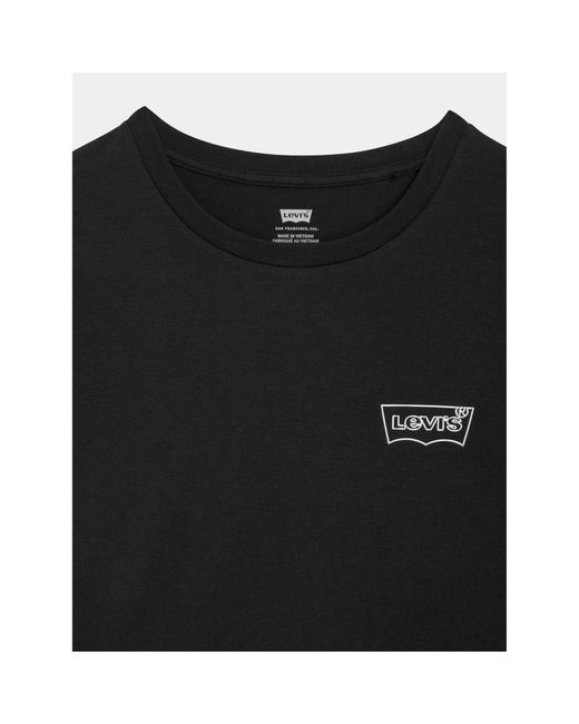Levi's Black T-Shirt The Perfect 17369-2435 Standard Fit