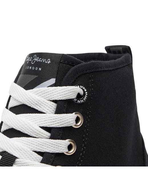 Pepe Jeans Black Sneakers Pls31520