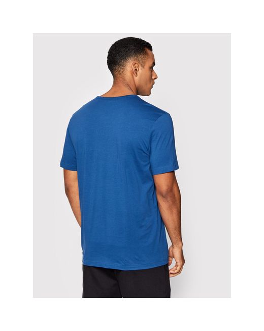 Boss T-Shirt Curved 50412363 Regular Fit in Blue für Herren