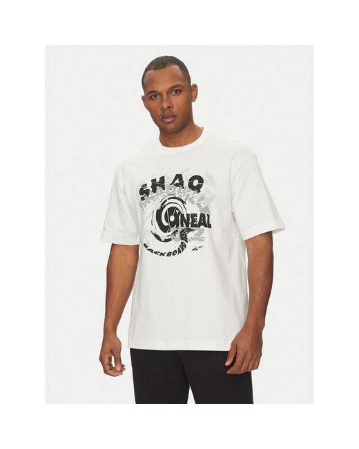 Reebok T-Shirt 100218841 Regular Fit in White für Herren