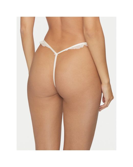 Hunkemöller White Stringtanga Harmony 205405