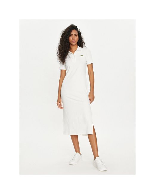 Lacoste kleid weiß Clearance