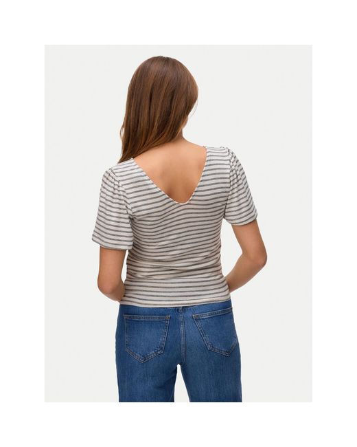Vero Moda Gray Bluse Gina 10325611 Regular Fit