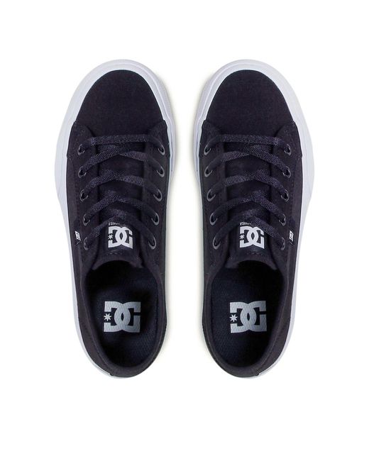 Dc Blue Sneakers Aus Stoff Manual Adbs300366