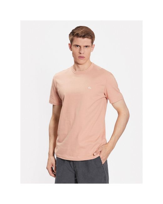 Quiksilver T-Shirt Essentials Eqykt04092 Regular Fit in Pink für Herren