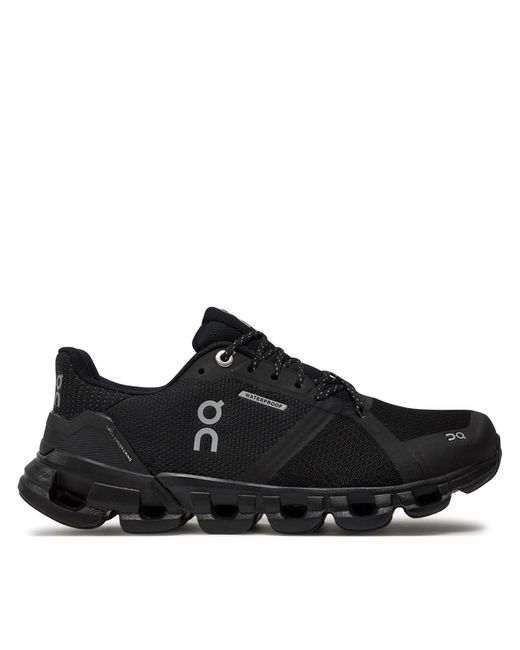 On Shoes Black Laufschuhe Cloudflyer Waterproof 21.99623