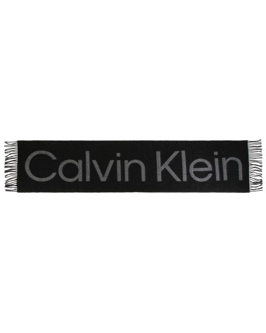 Calvin Klein Schal Dark Jacquard 40X180 K50K509696 in Black für Herren
