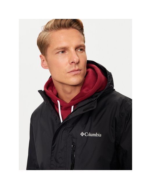 Columbia Regenjacke Pouring Adventure Iii 2117171 Regular Fit in Black für Herren