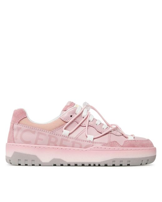 Iceberg Pink Sneakers Id1943