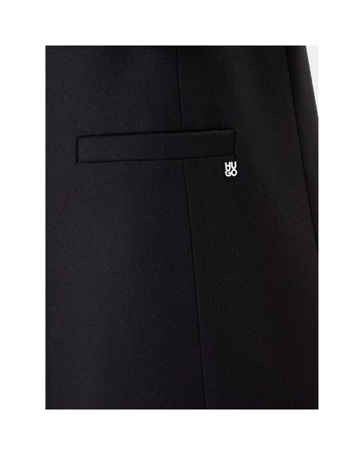 HUGO Black Wollmantel Mojeni 50547691 Regular Fit