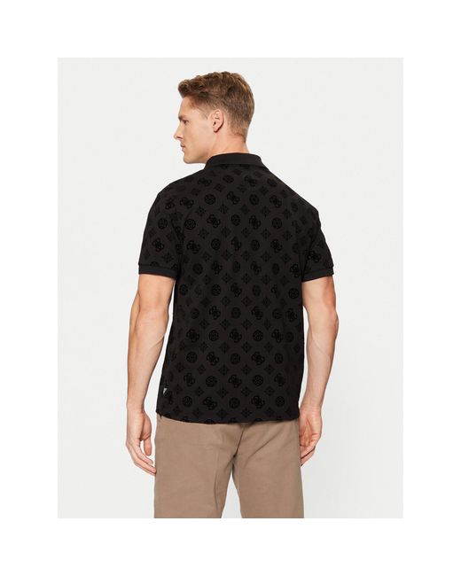 Guess T-Shirt M5Rp20 Kckn0 Regular Fit in Black für Herren