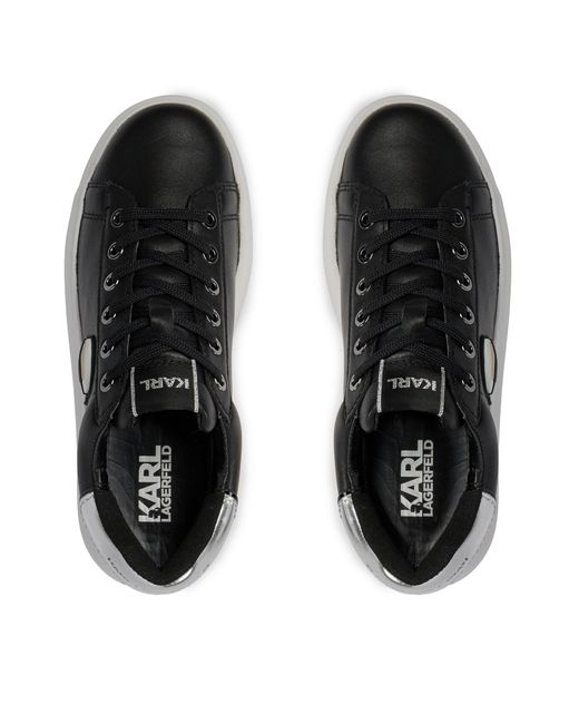 Karl Lagerfeld Black Sneakers Kl62530N
