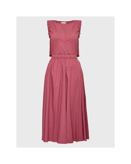Deha Purple Kleid Für Den Alltag D83096 Regular Fit