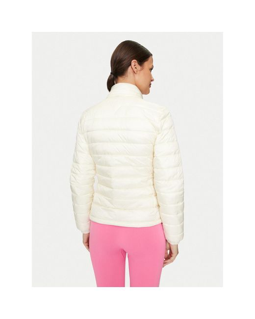 Guess White Daunenjacke W4Yl00 Wg922 Écru Regular Fit