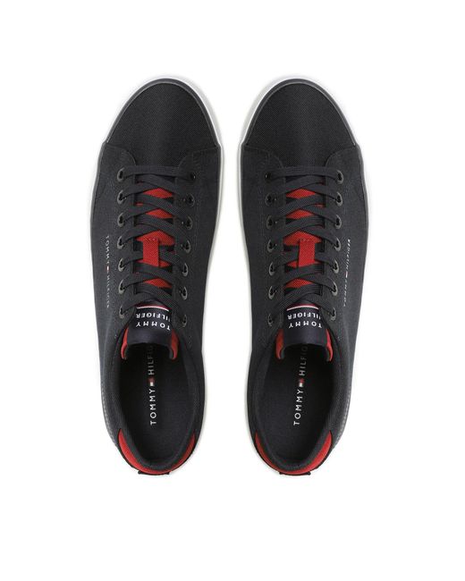 Tommy Hilfiger Sneakers Aus Stoff Hi Vulc Core Low Mesh Fm0Fm04685 in Black für Herren