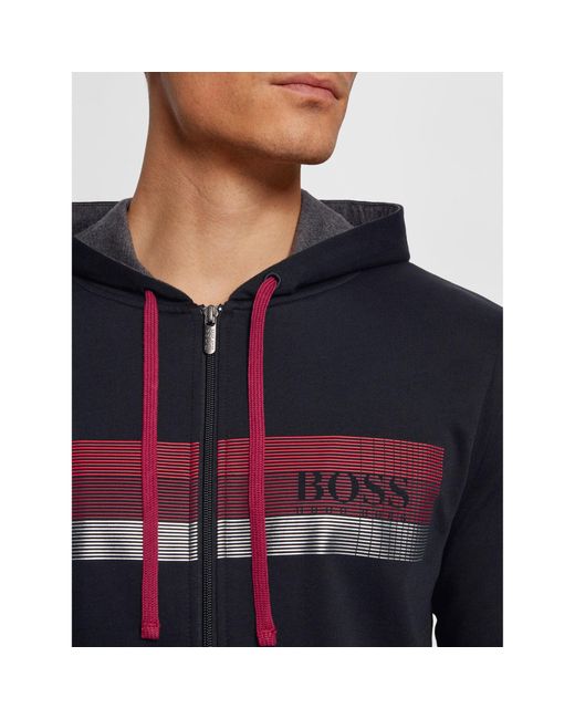 Boss Sweatshirt Authentic 50442755 Regular Fit in Black für Herren