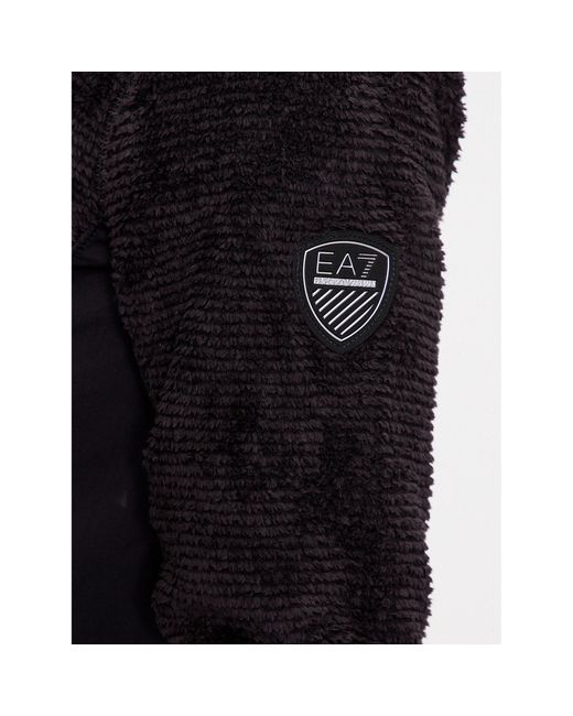 EA7 Sweatshirt 6Rpma4 Pjstz 1200 Regular Fit in Black für Herren
