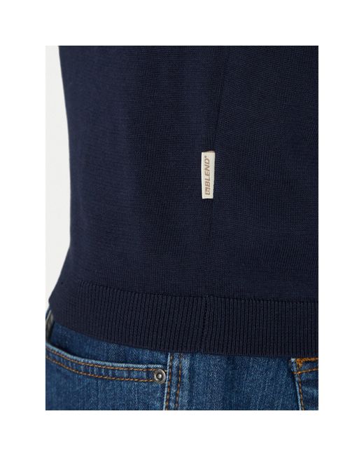 Blend Poloshirt 20718362 Regular Fit in Blue für Herren
