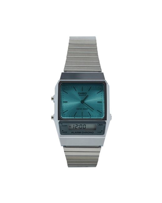 G-Shock Blue Uhr Vintage Maxi Aq-800Ec-2Aef