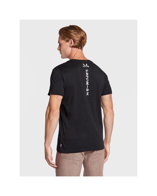 Capslab T-Shirt Dragon Ball Z Cl/Dbz4/1/Tsc/Buu2 Regular Fit in Black für Herren