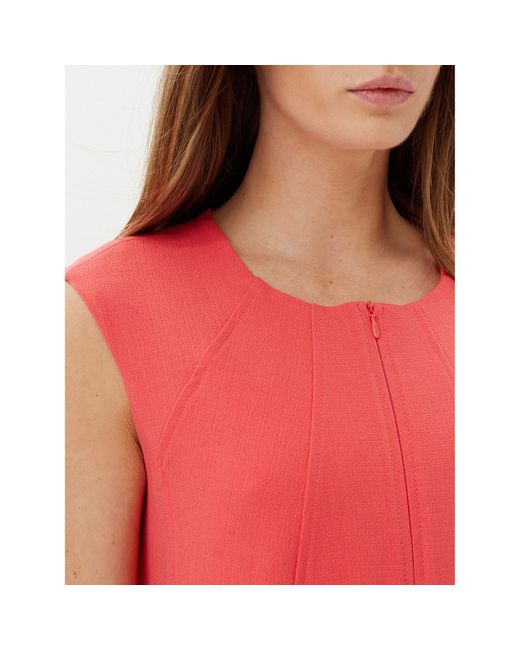 DKNY Red Kleid Für Den Alltag Dd5N1H63 Regular Fit
