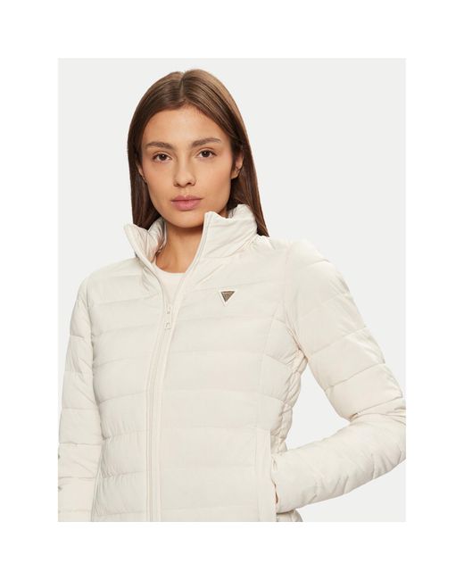 Guess White Daunenjacke V4Yl04 Wf3X0 Regular Fit