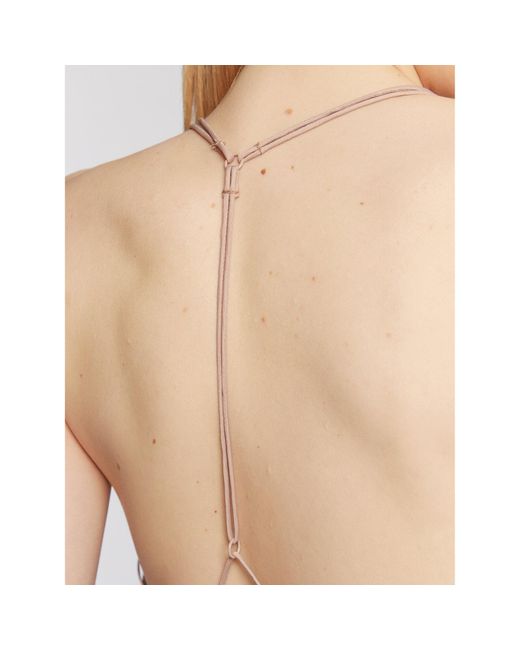 Calvin Klein Natural Abendkleid Shine Slip K20K205019 Regular Fit