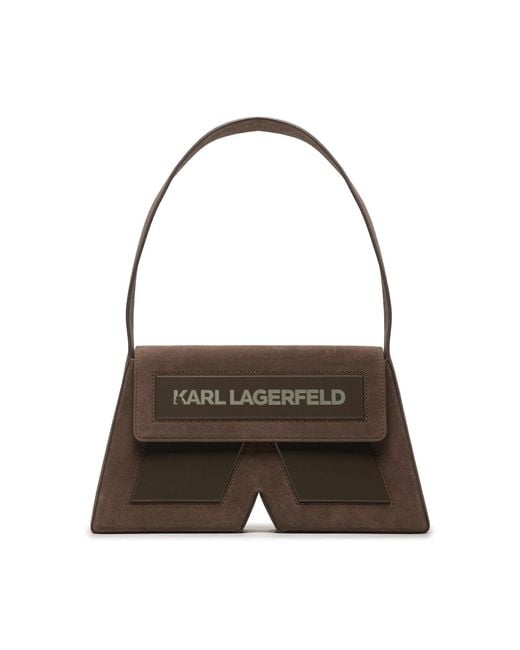 Karl Lagerfeld Brown Handtasche 230w3177 dark taupe