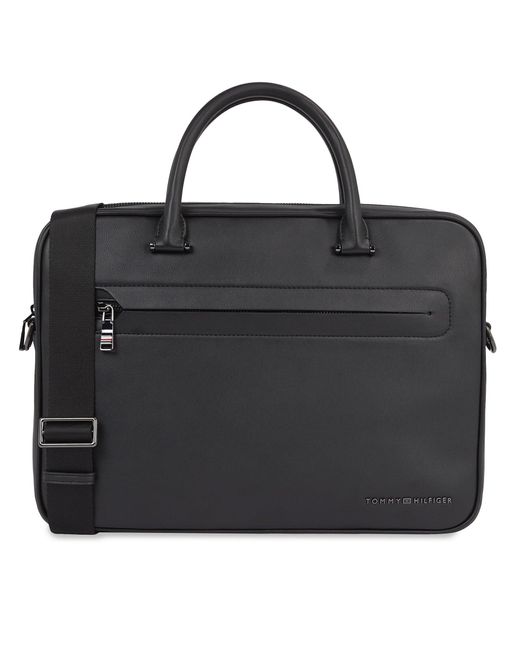 Tommy Hilfiger Laptoptasche Th Modern Pu Computer Bag Am0Am12232 in Black für Herren
