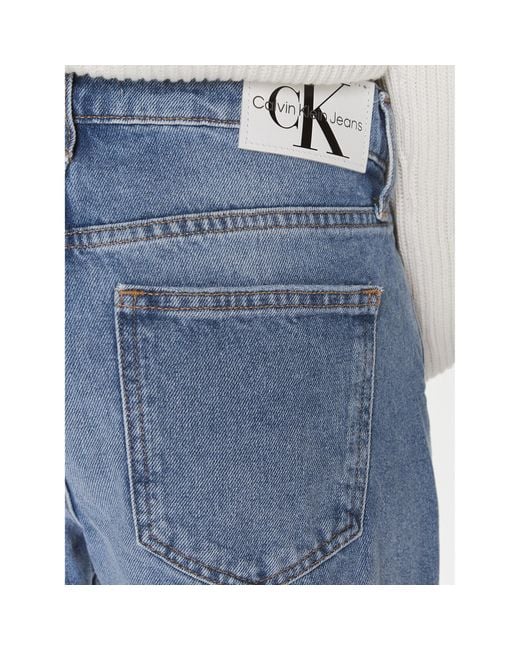 Calvin Klein Blue Jeans J20J221222 Straight Fit