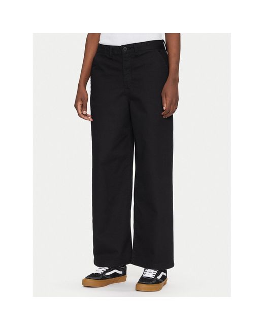 Vans Black Culottes Palmer Vn000Hgkblk1 Regular Fit