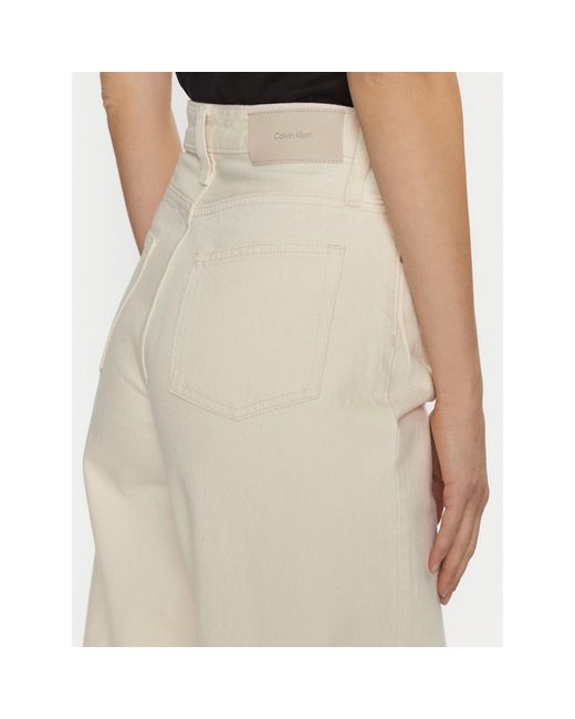 Calvin Klein Natural Jeans K20K208018 Wide Leg