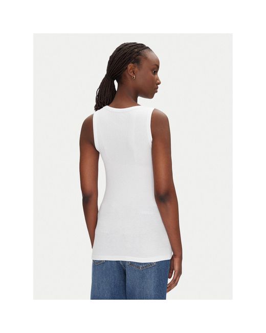 Boss White Top C_Ematite 50547548 Slim Fit