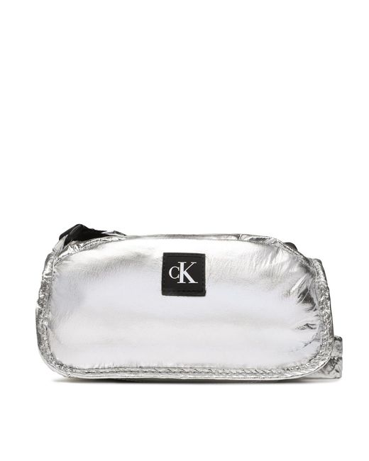 Calvin Klein White Handtasche City Nylon Ew Camera Bag 20 Puffy S K60K610904