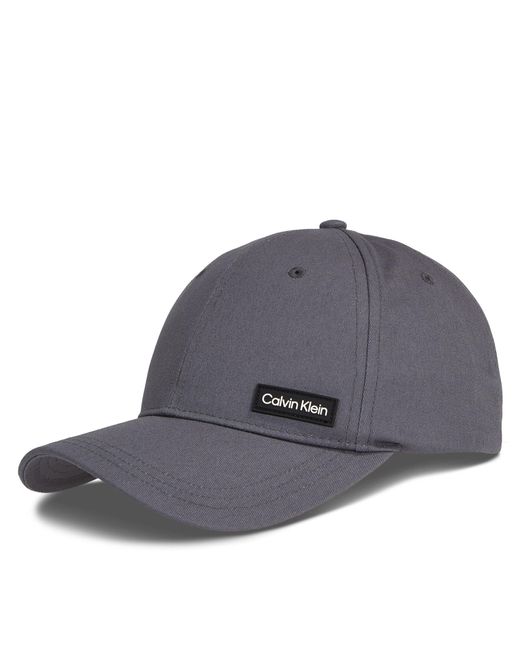 Calvin Klein Cap Essential Patch K50K510487 in Gray für Herren