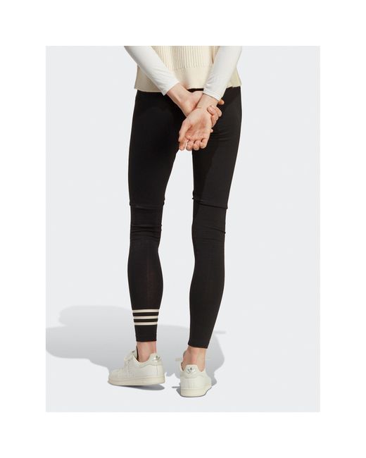 Adidas Black Leggings Adicolor Neuclassics Full Length Leggings (Plus Size) Ib7313