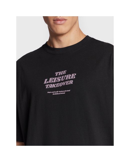 Redefined Rebel T-Shirt Jesper 211127 Regular Fit in Black für Herren