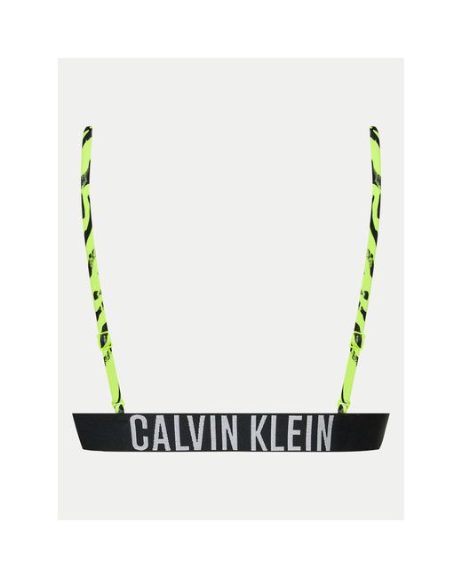 Calvin Klein Green Bikini-Oberteil Kw0Kw02333 Grün