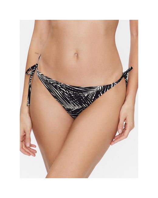 MICHAEL Michael Kors Black Bikini-Unterteil Sonoran Palm Mm9J121