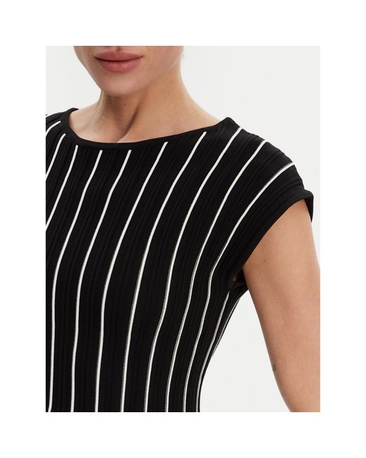 DKNY Black Kleid Für Den Alltag Dd4J8E21 Regular Fit