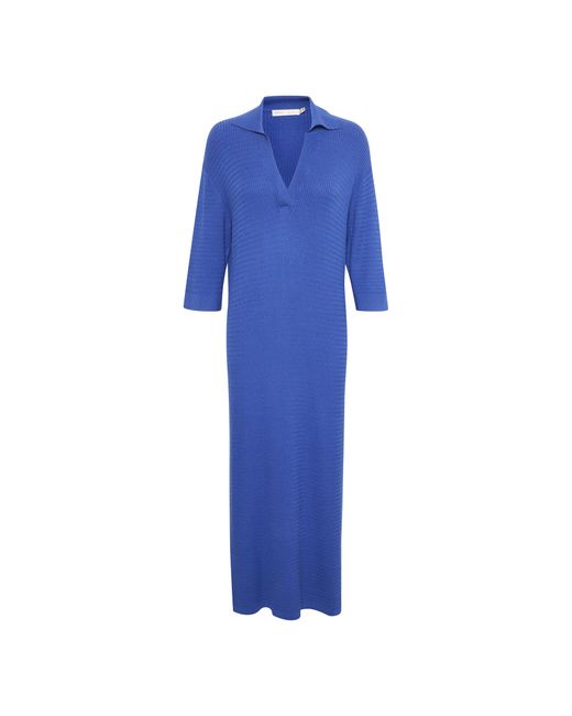 Inwear Blue Kleid Für Den Alltag Imimiiw 30108487 Relaxed Fit