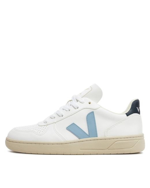 Veja Blue Sneakers V-10 Vx0703111A Weiß