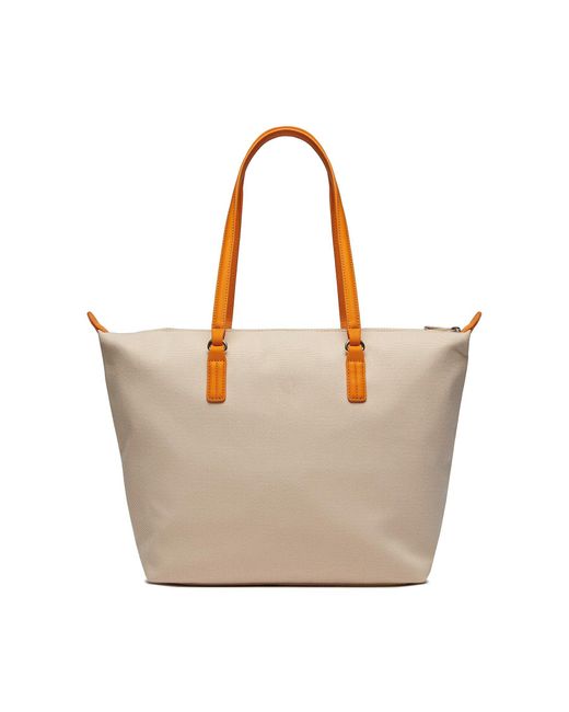 Tommy Hilfiger Brown Handtasche Poopy Canvas Aw0Aw15983