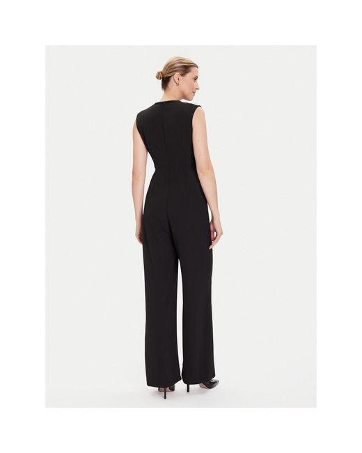 Rinascimento Black Jumpsuit Cfc0020066002 Regular Fit