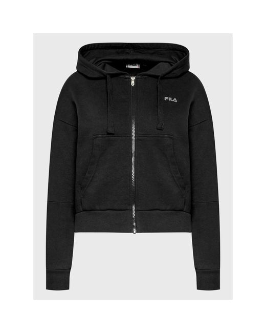 Fila Black Sweatshirt Bercher Faw0285 Regular Fit