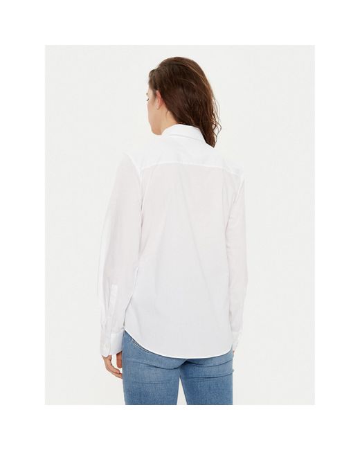 Tommy Hilfiger Hemd Ww0Ww43577 Regular Fit in White für Herren