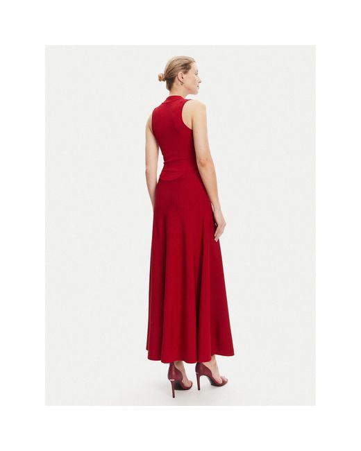 Guess Red Strickkleid W5Yk0S Z0241 Regular Fit